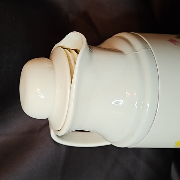 Vintage Phoenix Insulated Coffee Tea Thermal Server Vacuum Carafe Primary Flower - Picture 7 of 15